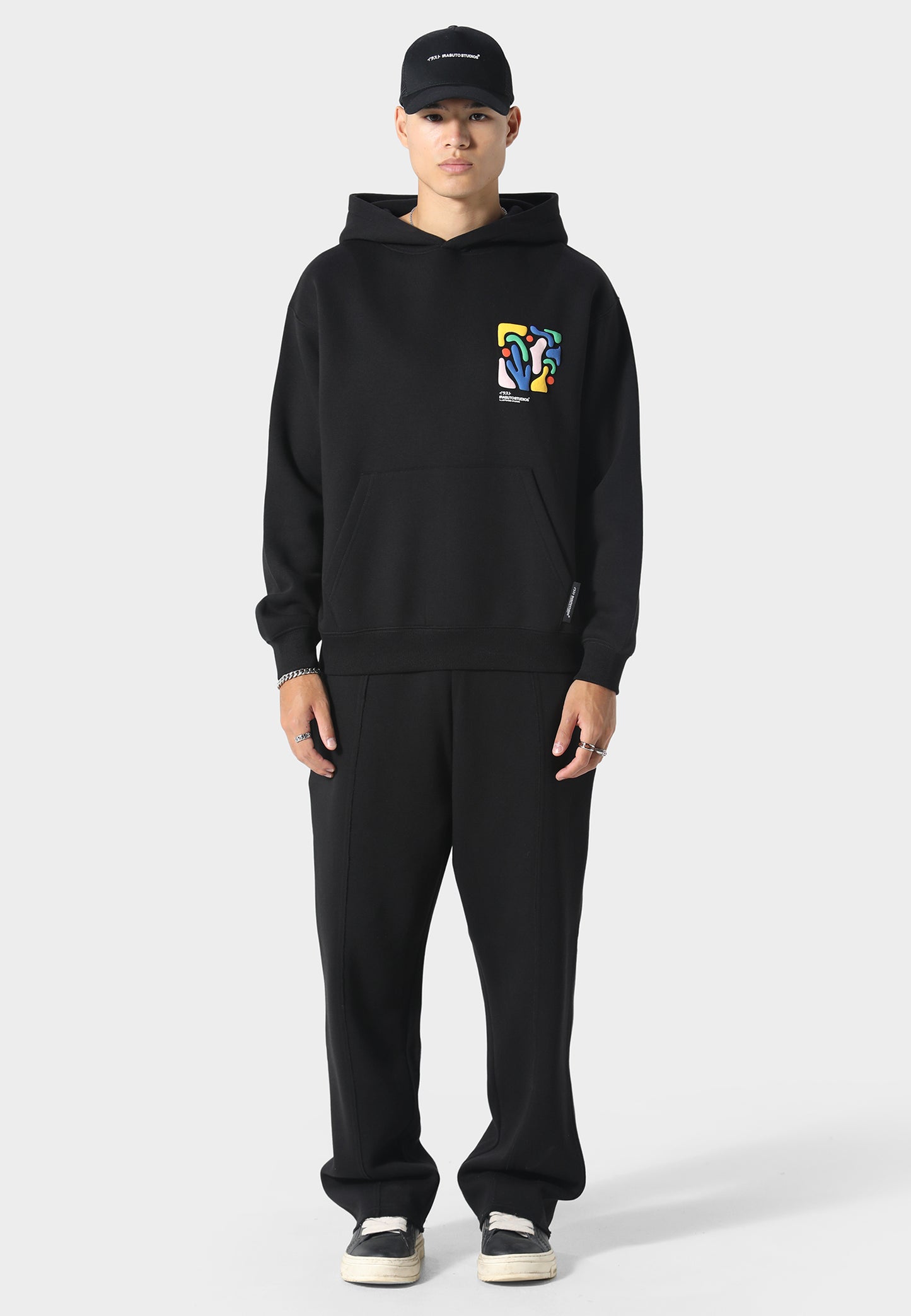 Shikaku Form Black Hoodie