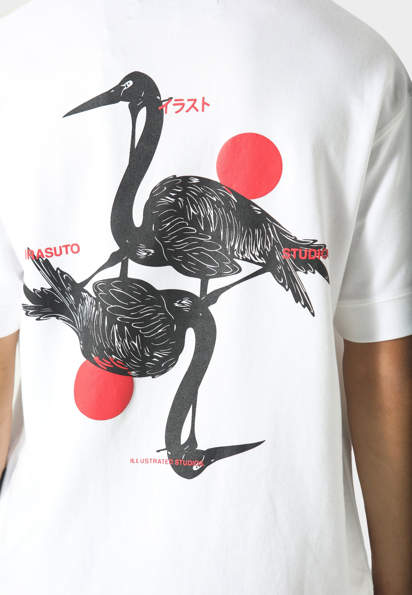 Crane White T-Shirt