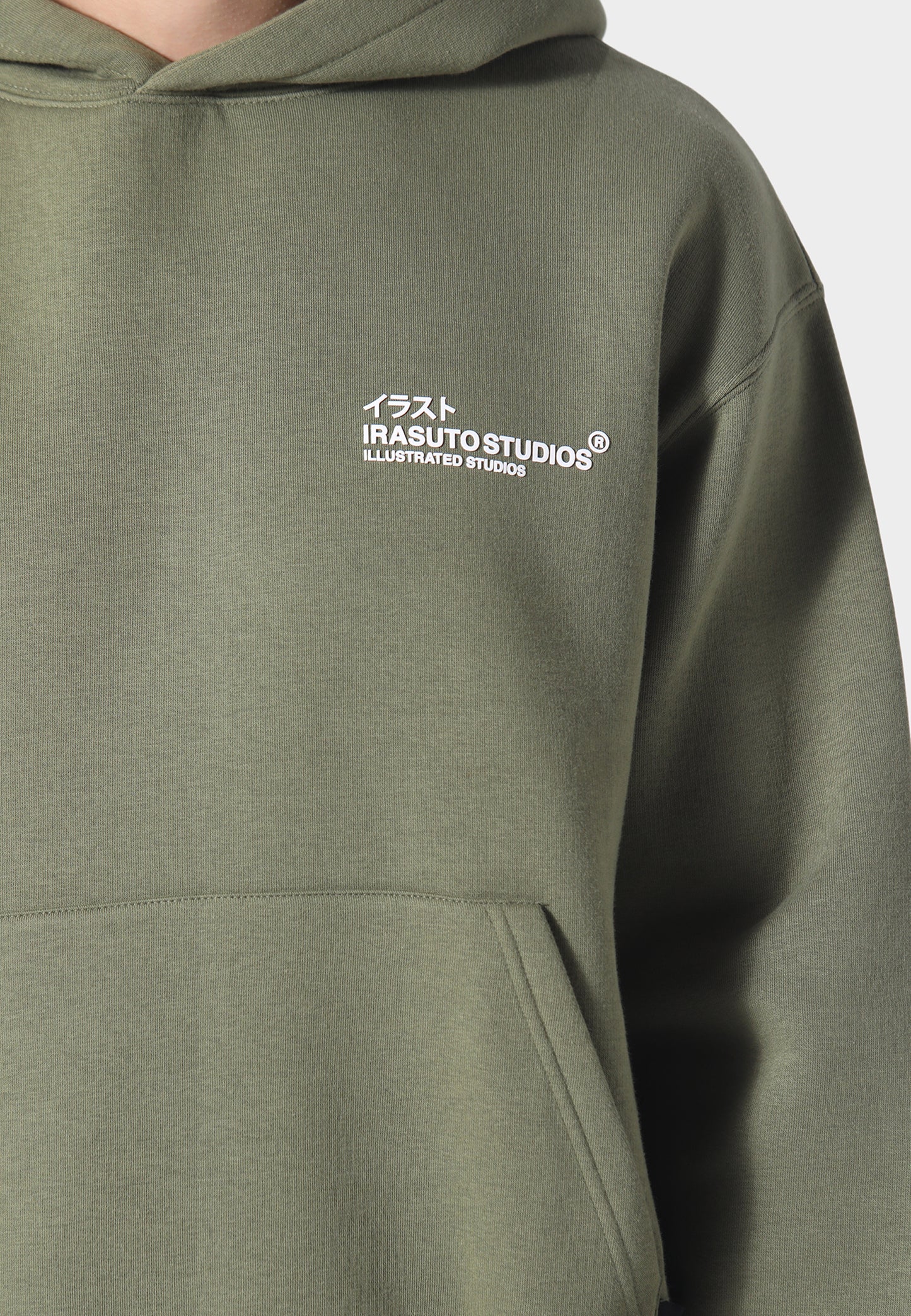 Koi Khaki Hoodie
