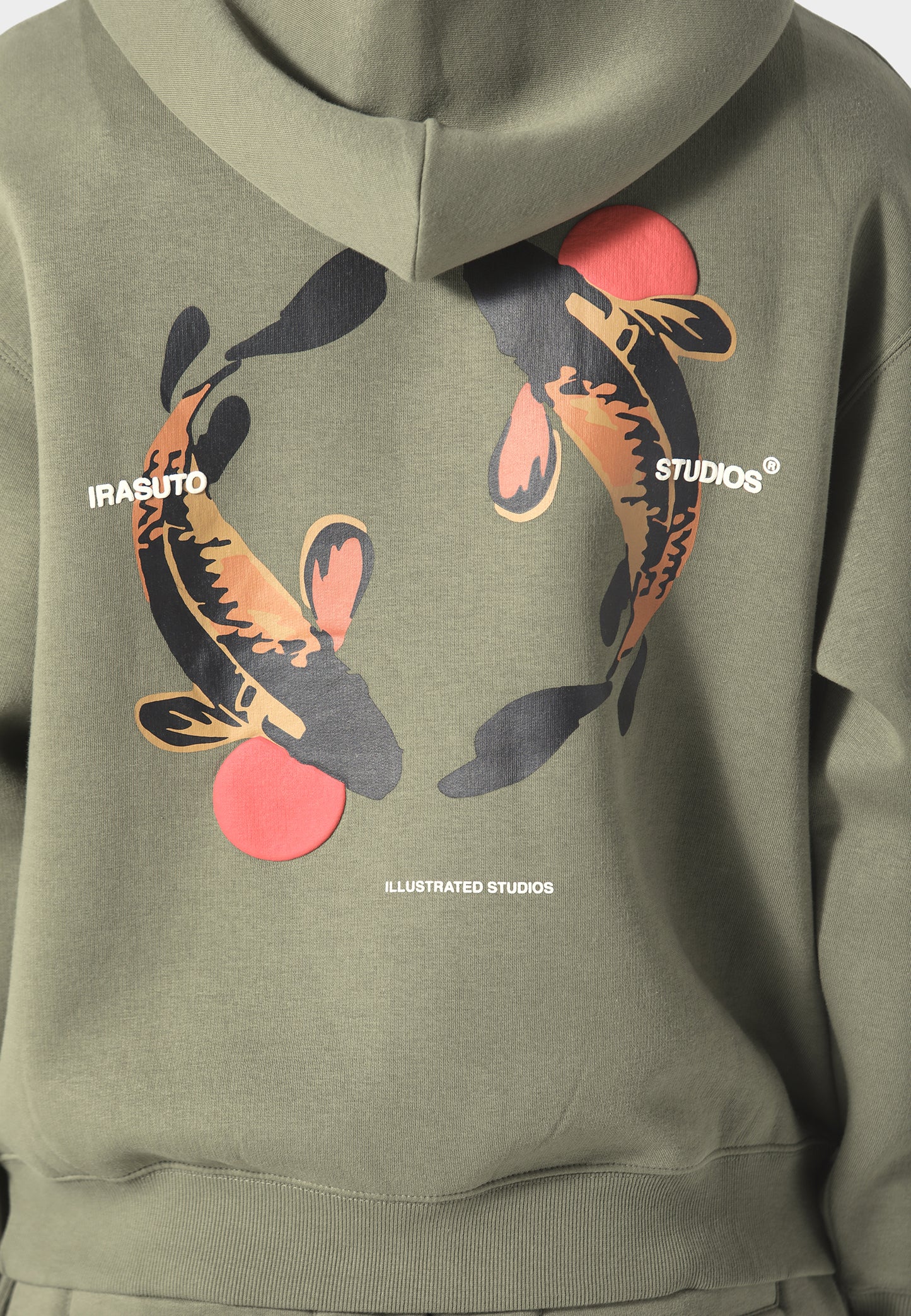 Koi Khaki Hoodie