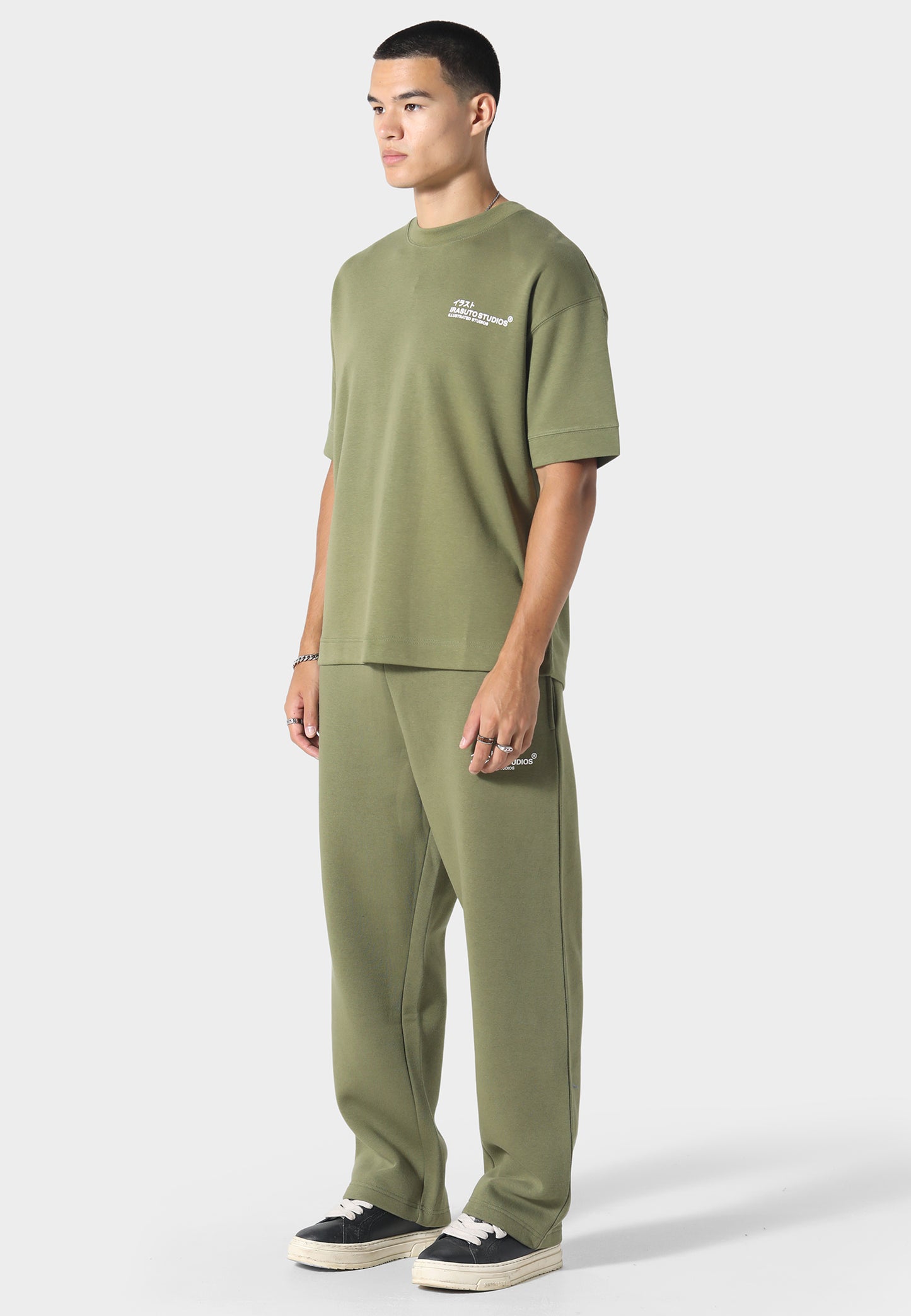 Koi Khaki T-Shirt