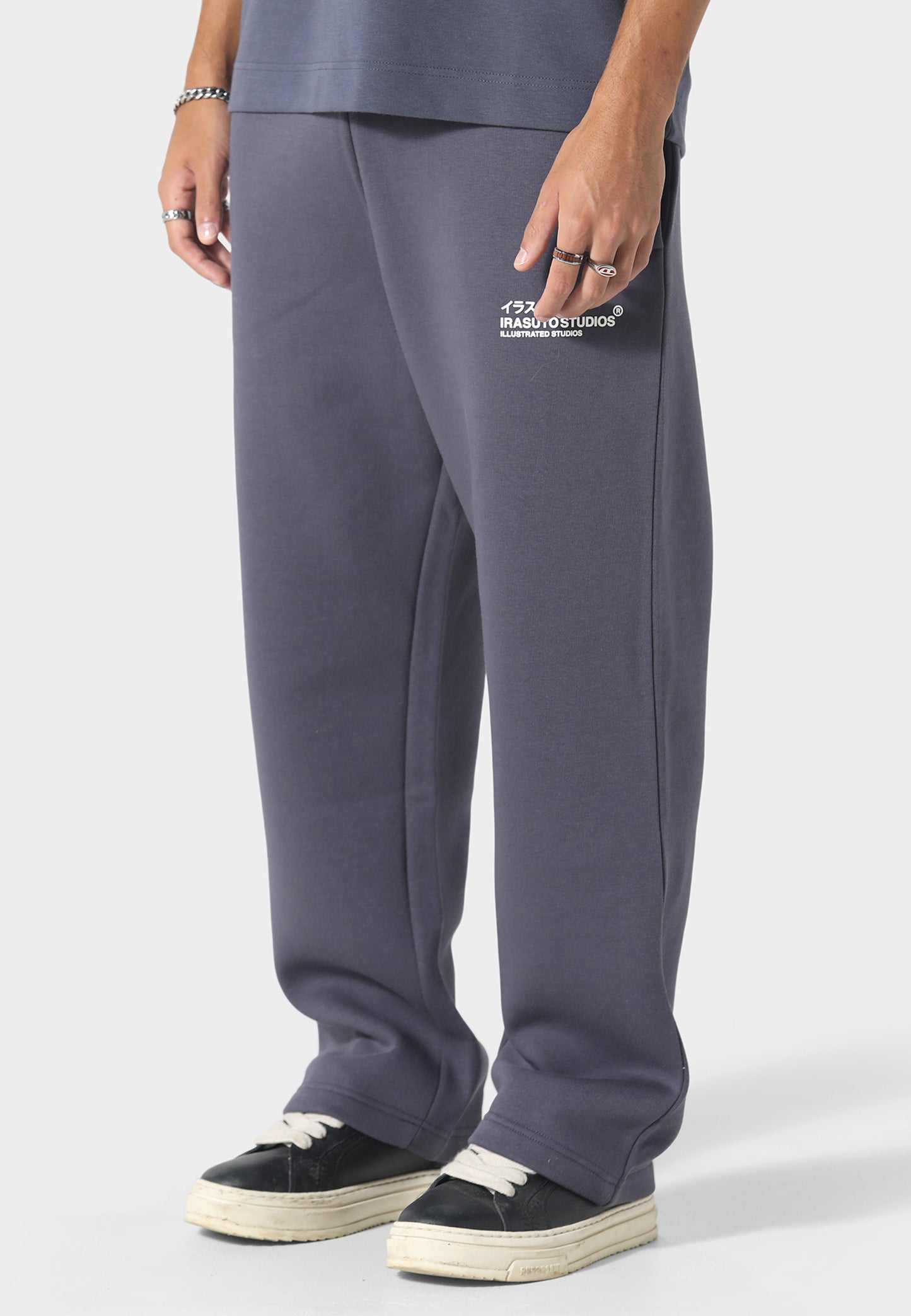 Open Hem Deep Blue Jogger