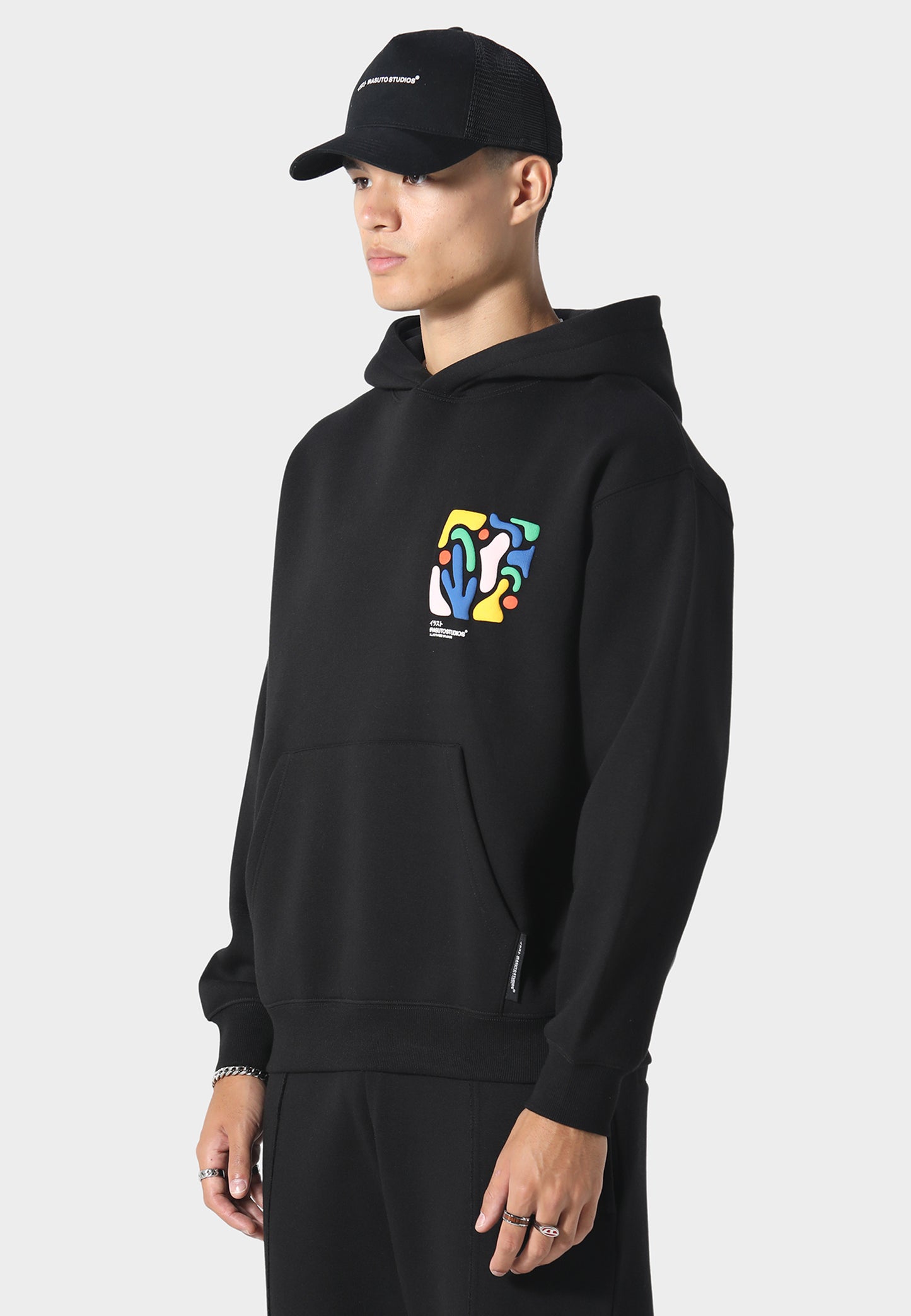 Shikaku Form Black Hoodie
