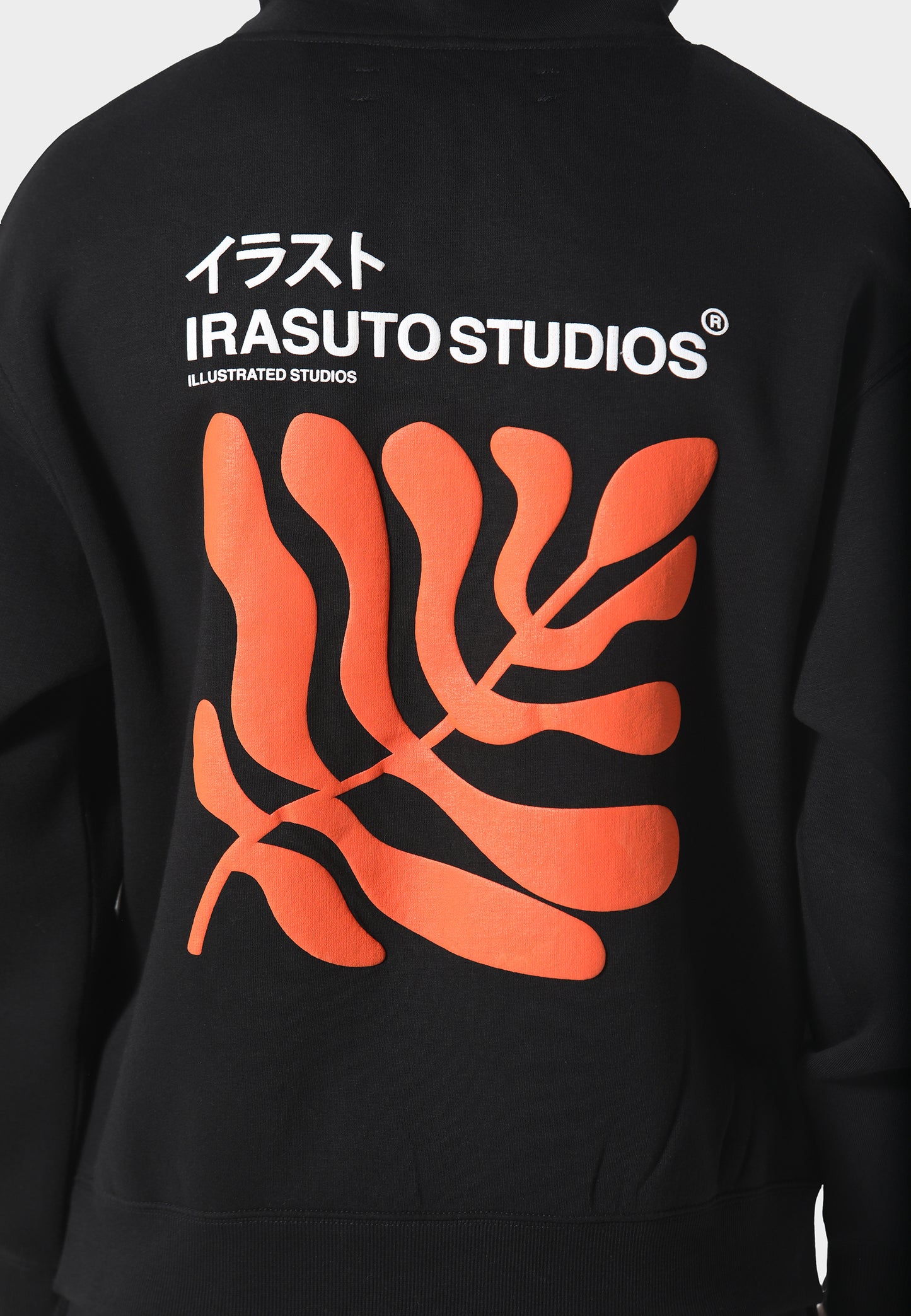 Sumi Flow Black Hoodie
