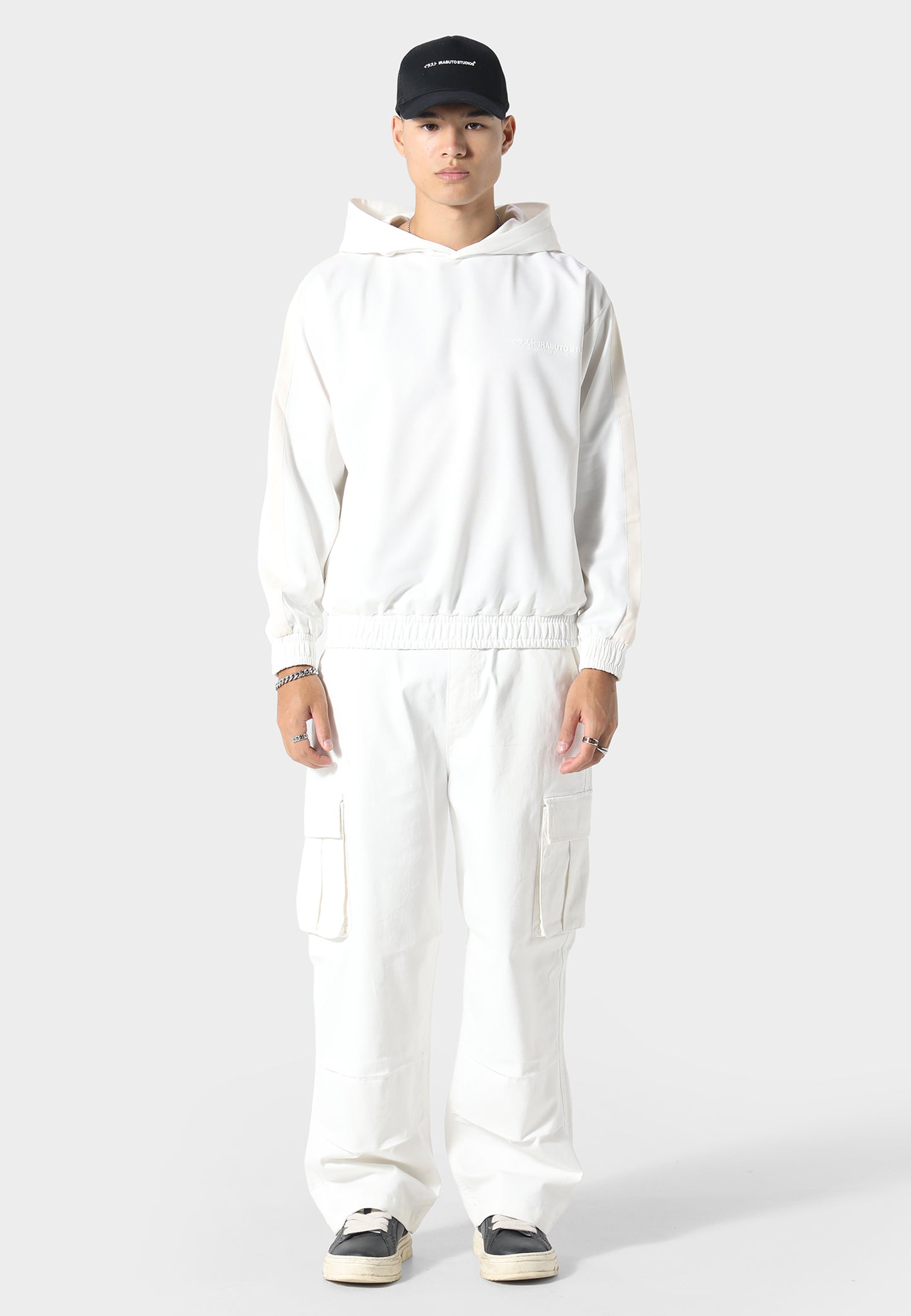 Tricote Bone White Hoodie