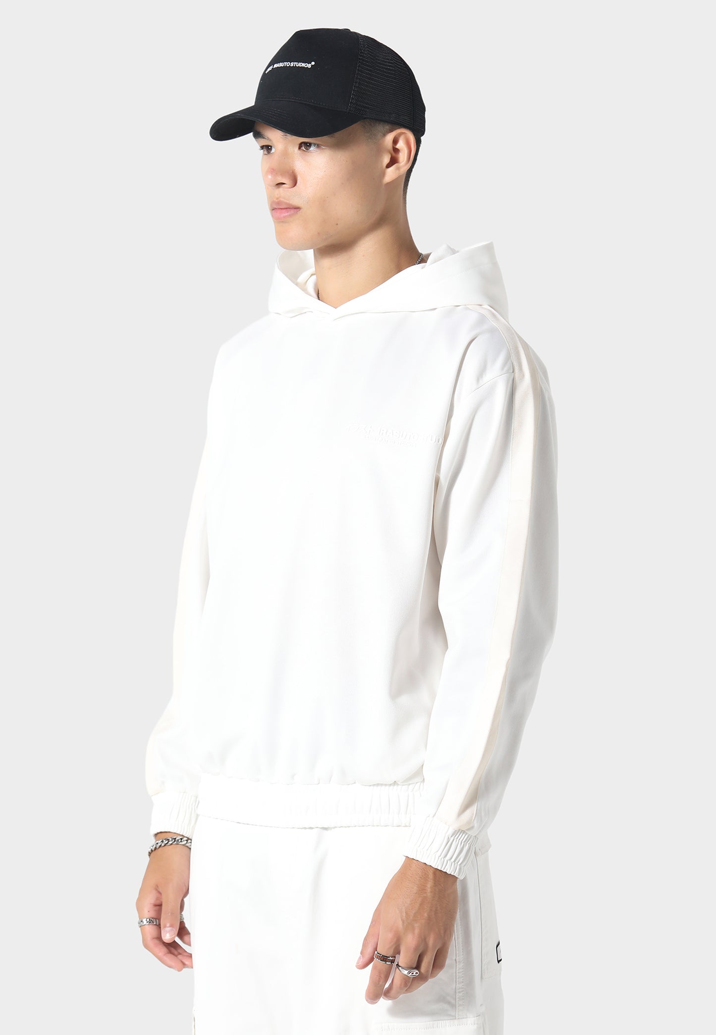 Tricote Bone White Hoodie