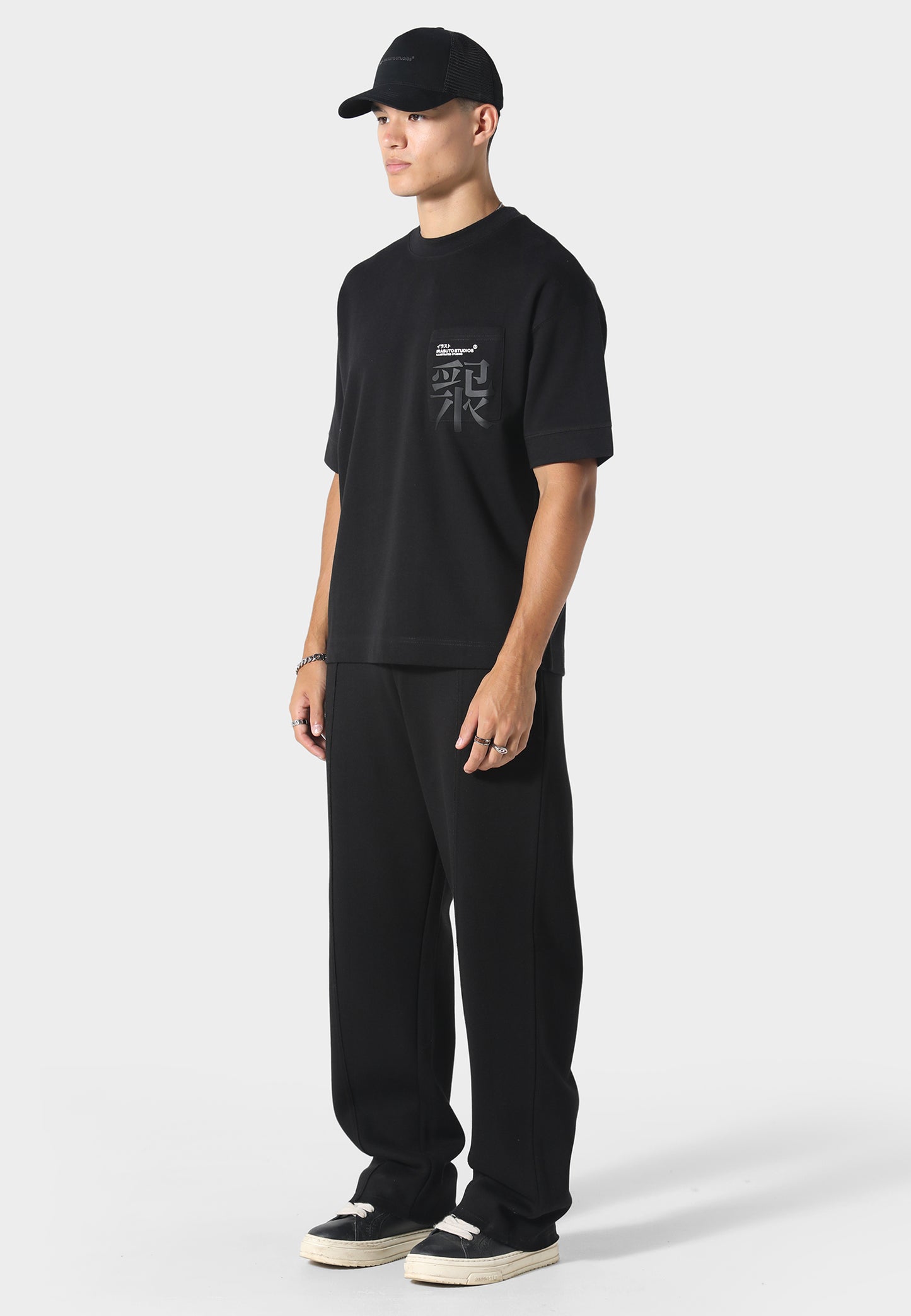 Typo Black T-Shirt