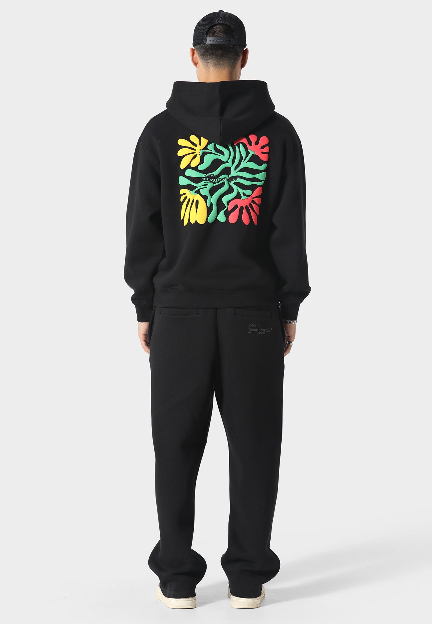 Zen Forest Black Hoodie