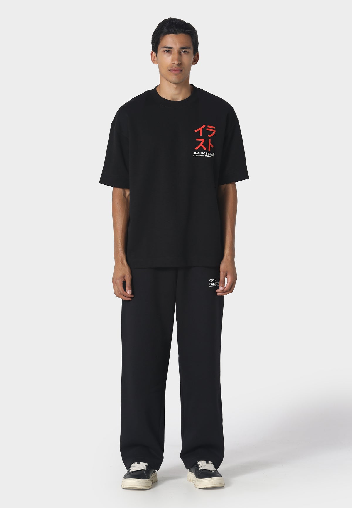 Motif T-Shirt Black