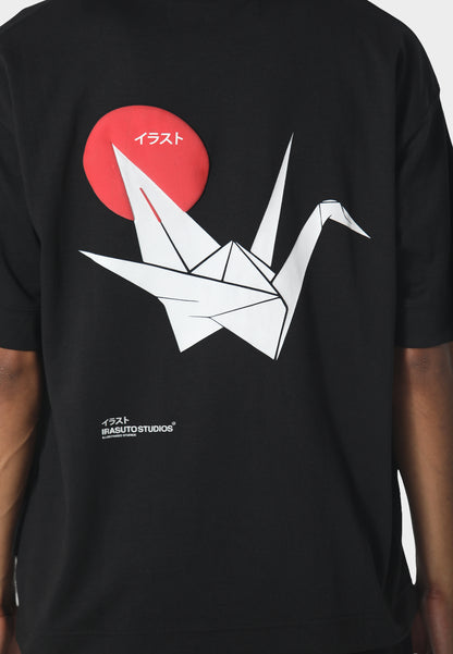 Fold T-Shirt Black