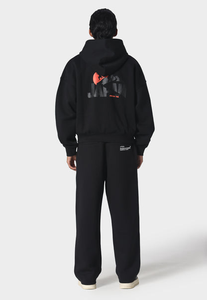 Kion Zip Hoodie Black