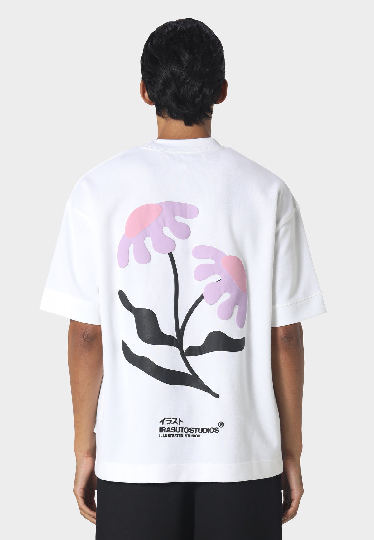 Hayate T-Shirt Optic White/Pink