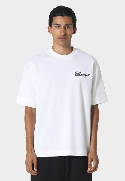 Hayate T-Shirt Optic White/Pink