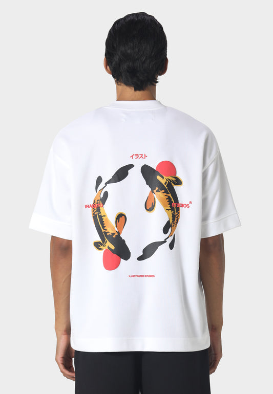 Koi T-Shirt Optic White