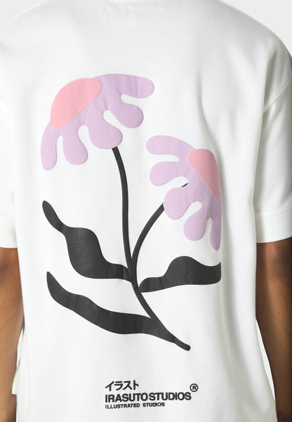 Hayate T-Shirt Optic White/Pink