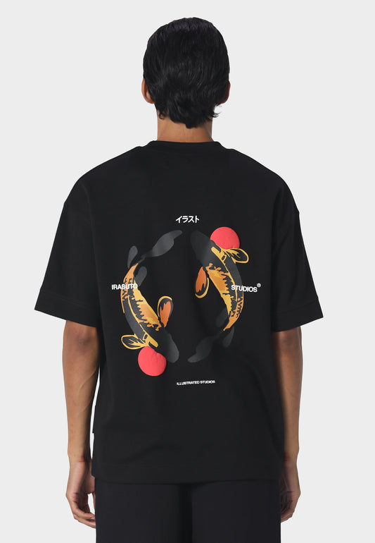 Koi T-Shirt Black