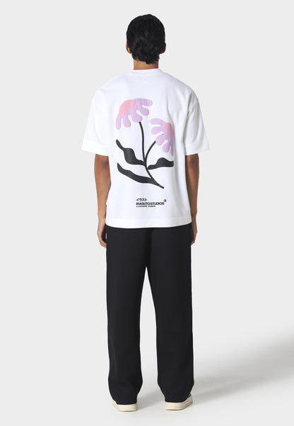 Hayate T-Shirt Optic White/Pink