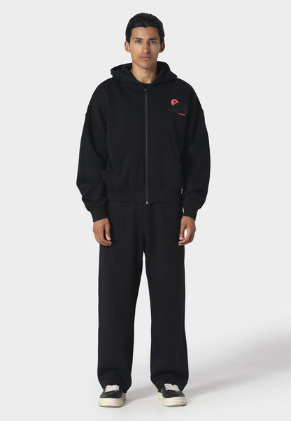 Kion Zip Hoodie Black