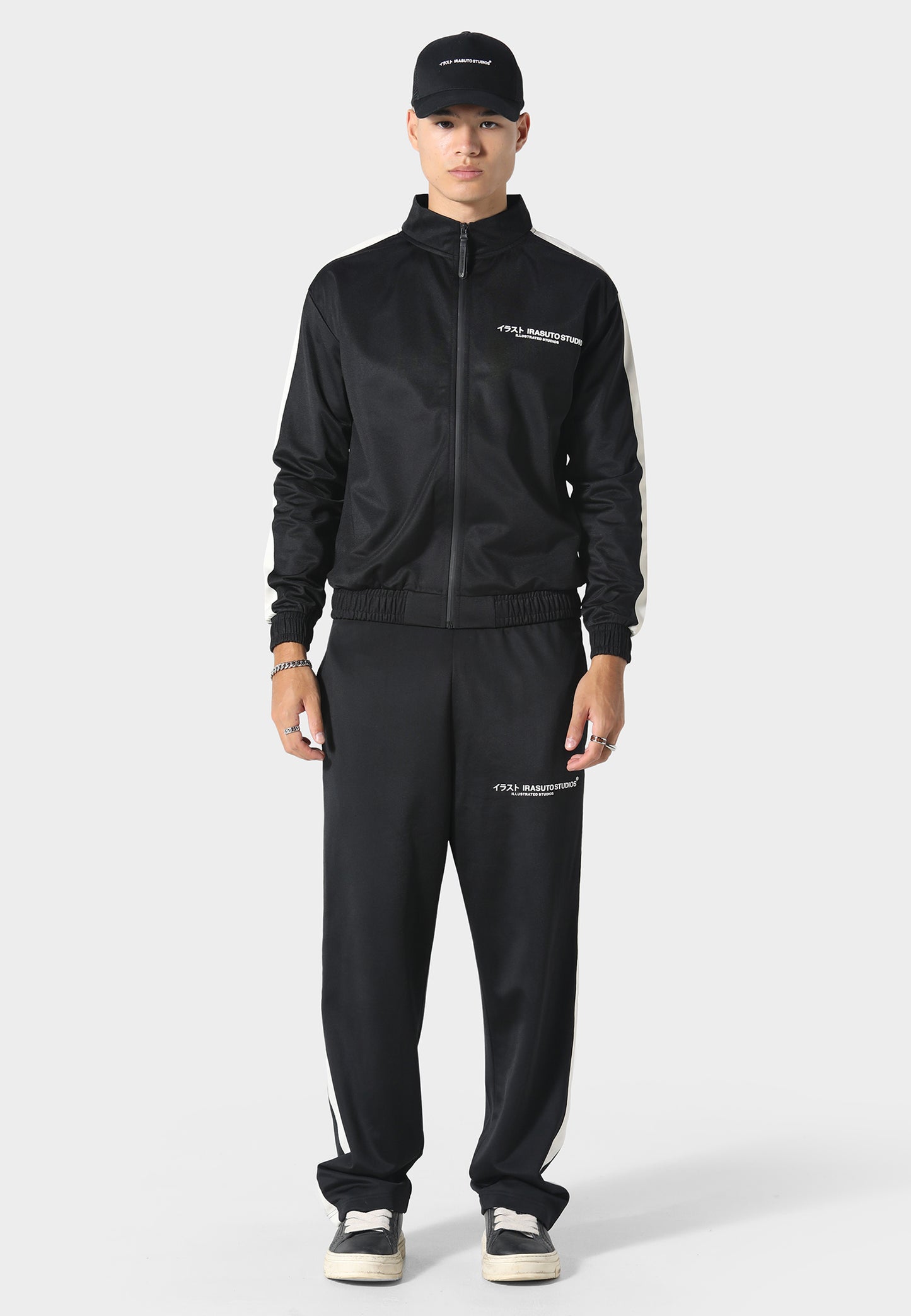 Tricote Black Track Top