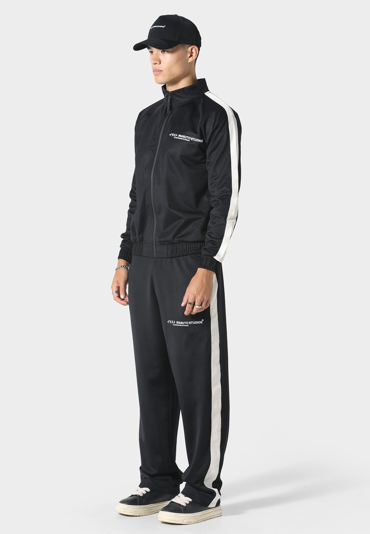 Tricote Black Track Top