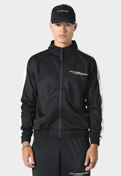 Tricote Black Track Top
