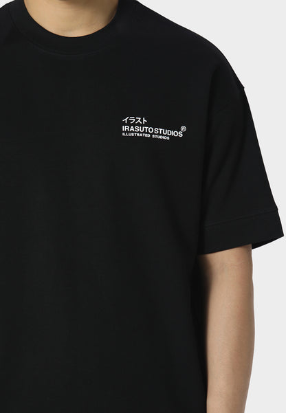 Bokuga Black T-Shirt