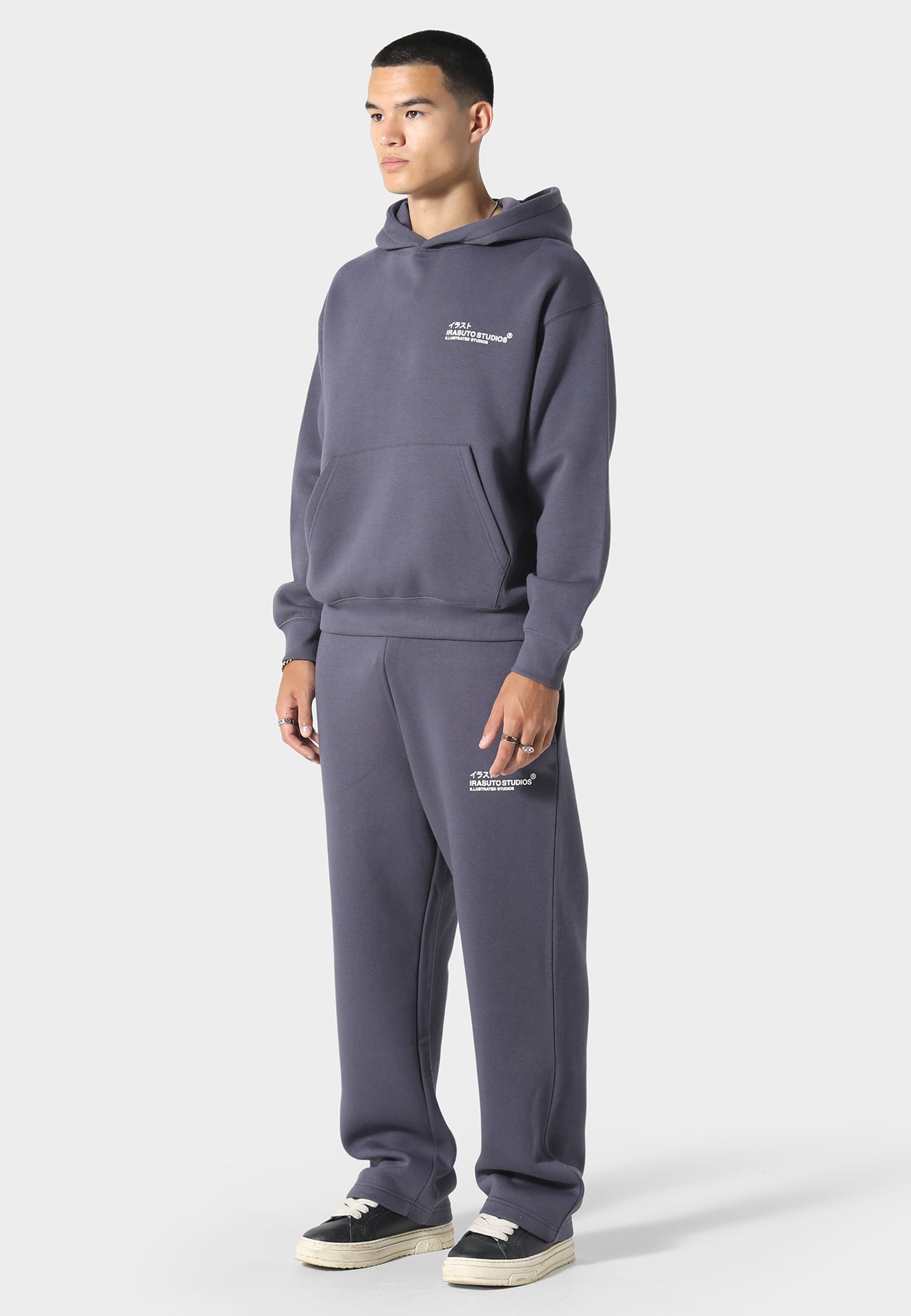 Crane Sea Blue Hoodie