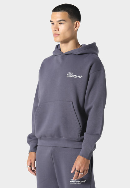 Crane Sea Blue Hoodie