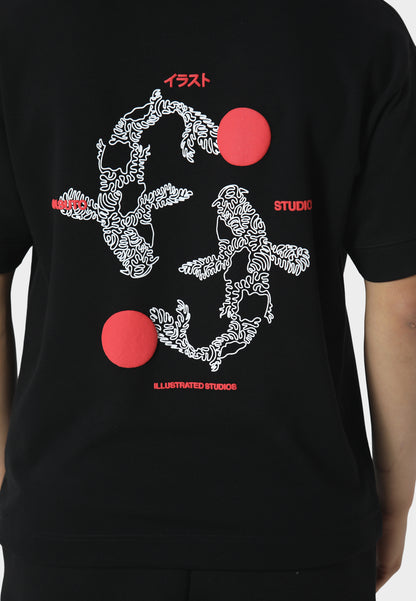 Duo Black T-Shirt