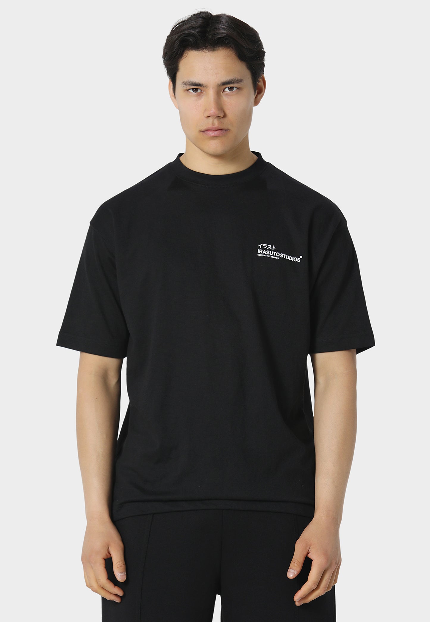 Fold Black T-Shirt