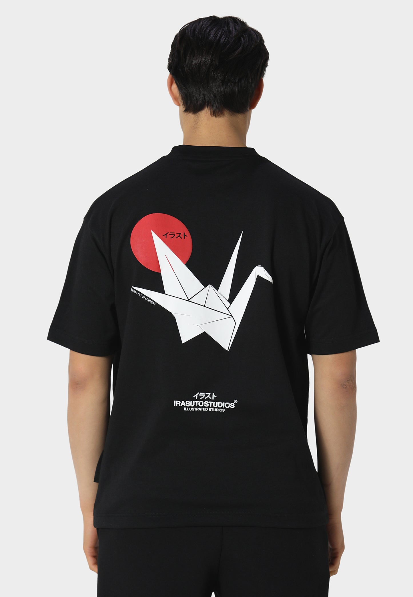 Fold Black T-Shirt