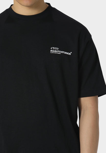 Fold Black T-Shirt
