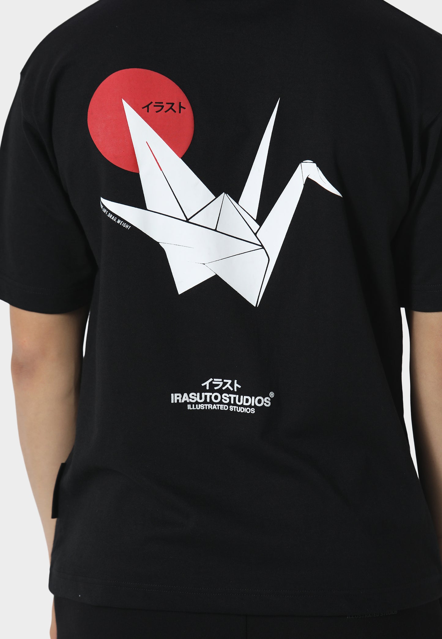 Fold Black T-Shirt