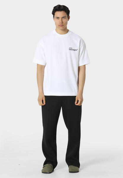 Fold Optic White T-Shirt