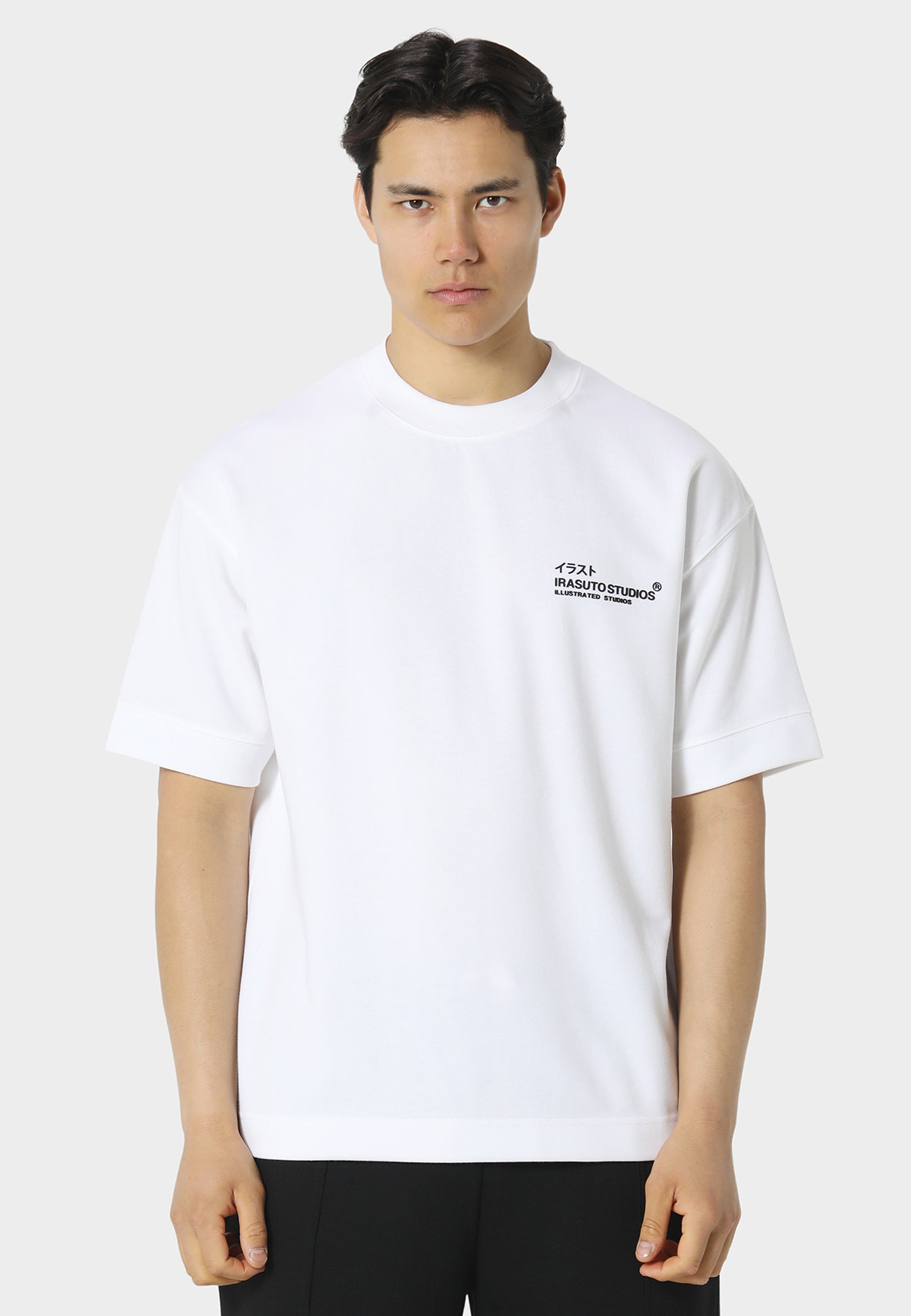 Fold Optic White T-Shirt