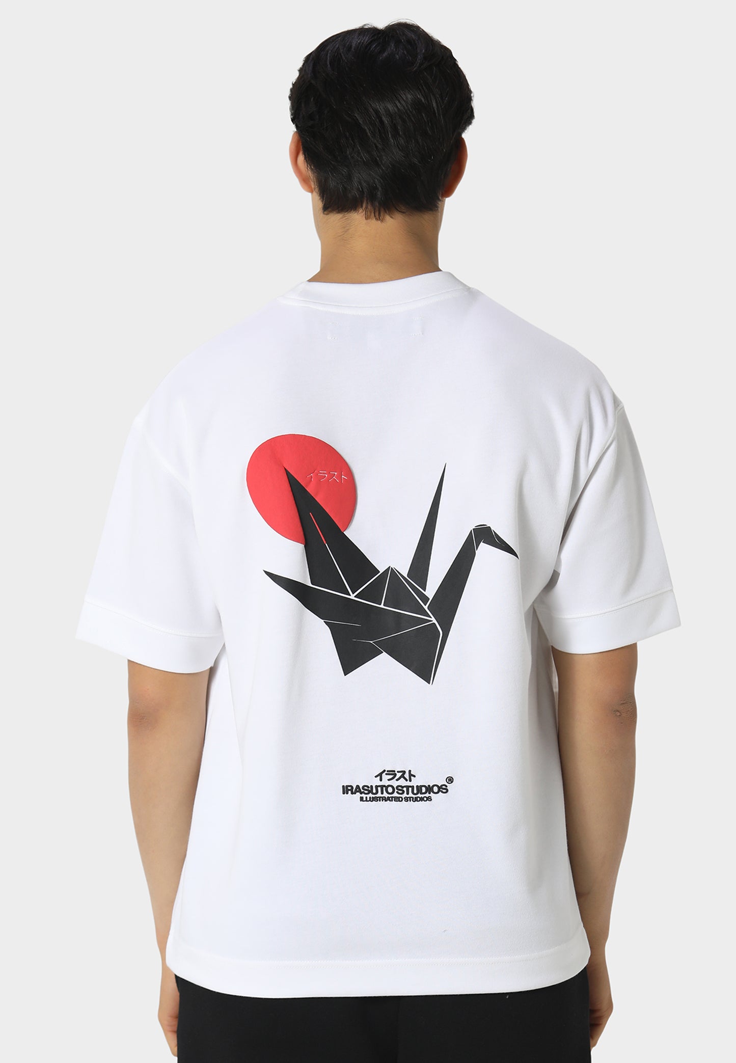 Fold Optic White T-Shirt