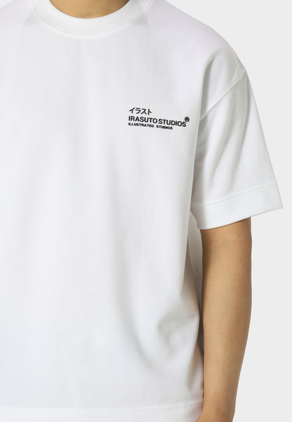 Fold Optic White T-Shirt