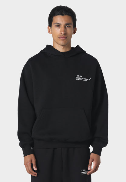 Kaito Hoodie Black