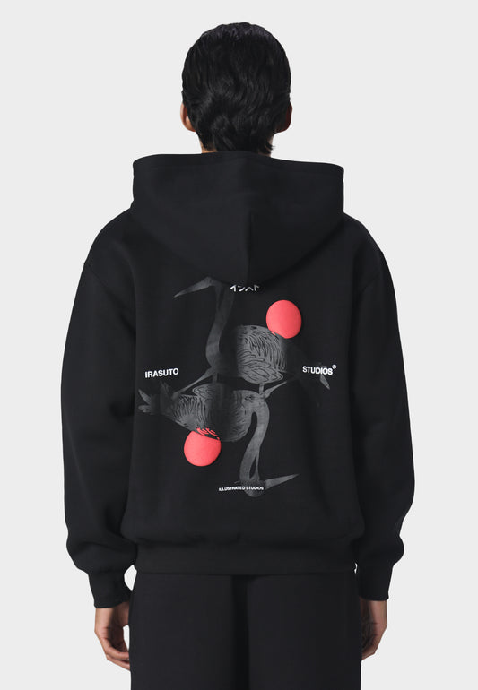 Kaito Hoodie Black