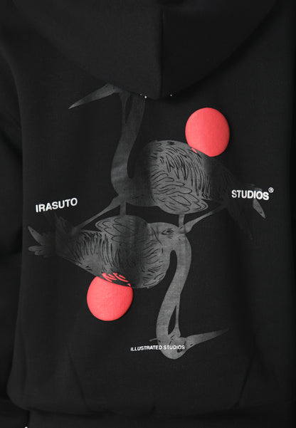 Kaito Hoodie Black