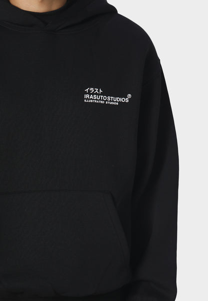 Kaito Hoodie Black