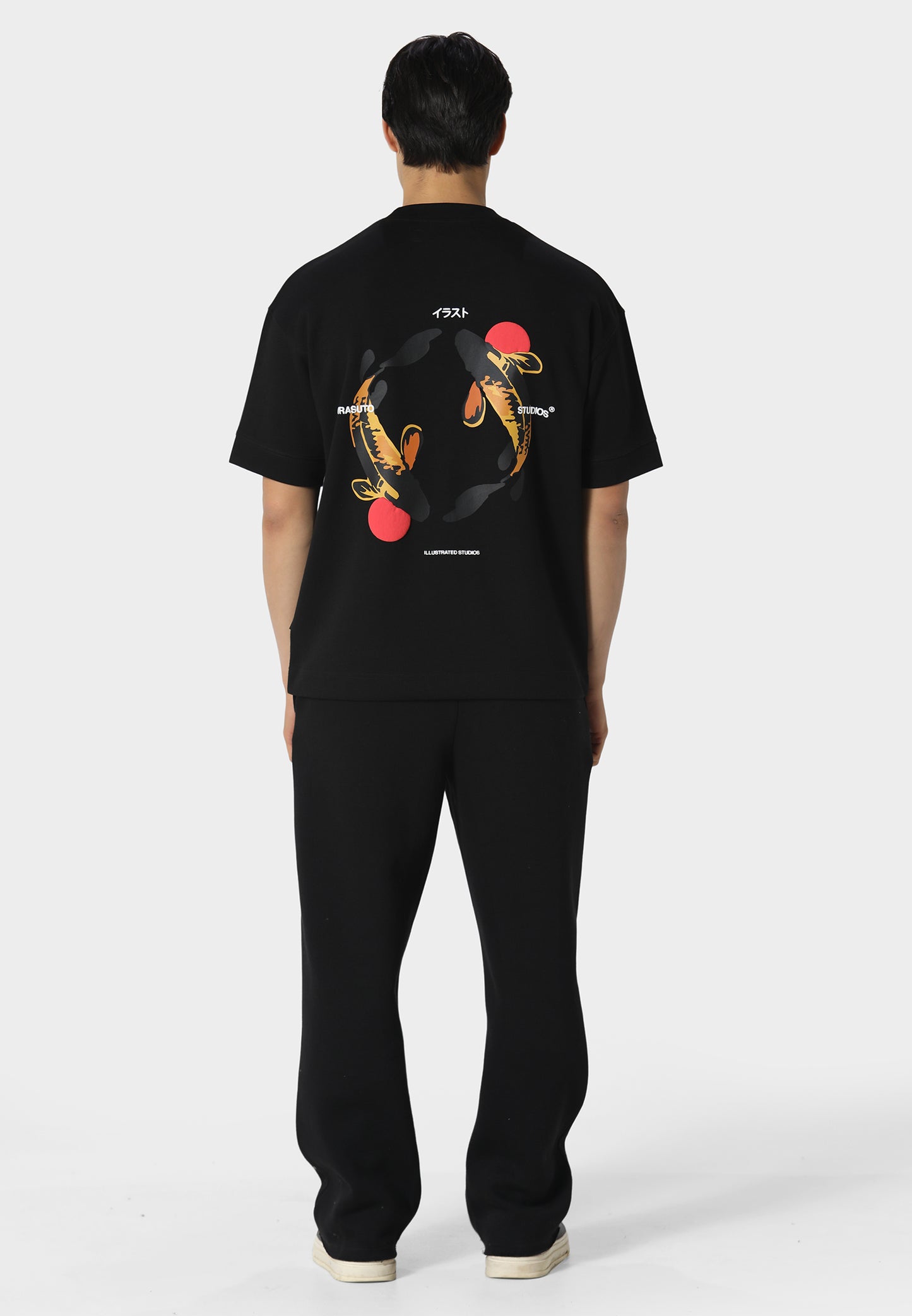 Koi Black T-Shirt