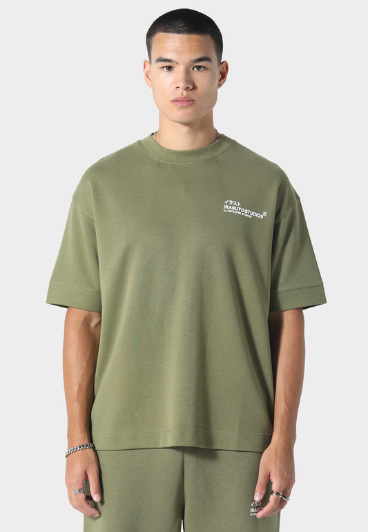 Koi Khaki T-Shirt