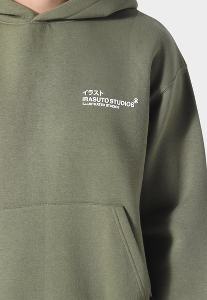 Koi Khaki Hoodie