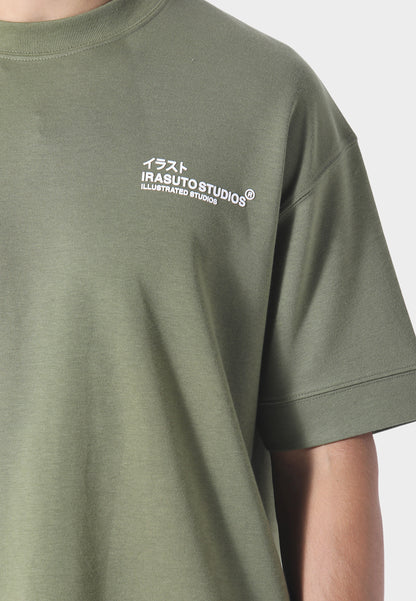 Koi Khaki T-Shirt