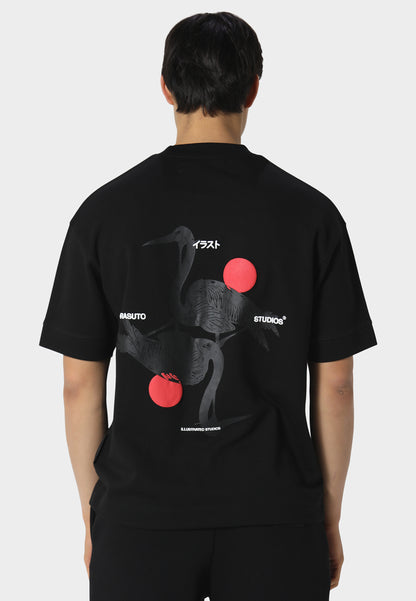 Krane Black T-Shirt