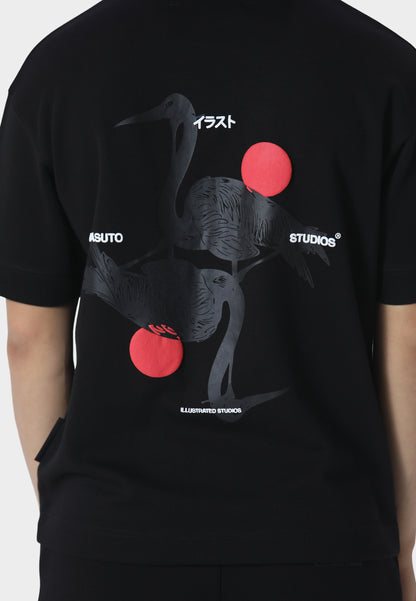 Krane Black T-Shirt