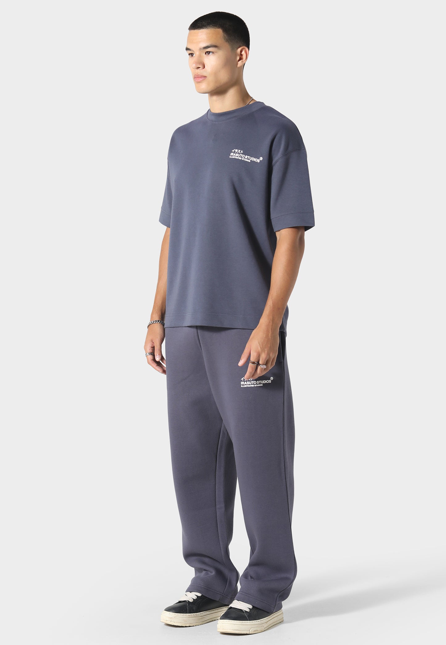 Open Hem Deep Blue Jogger