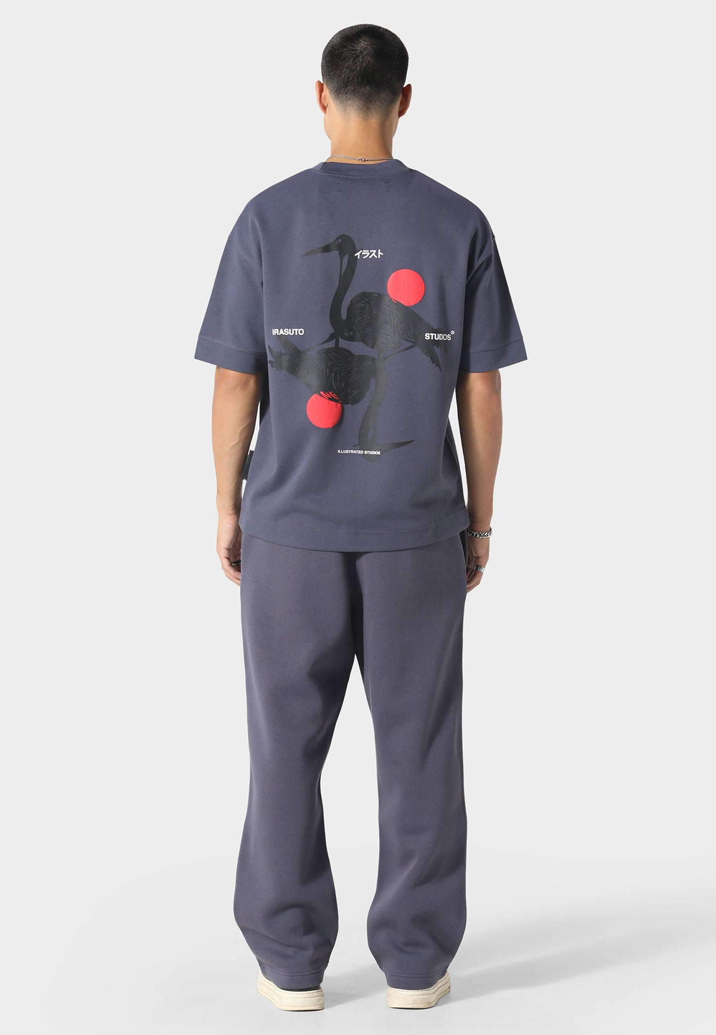 Open Hem Deep Blue Jogger