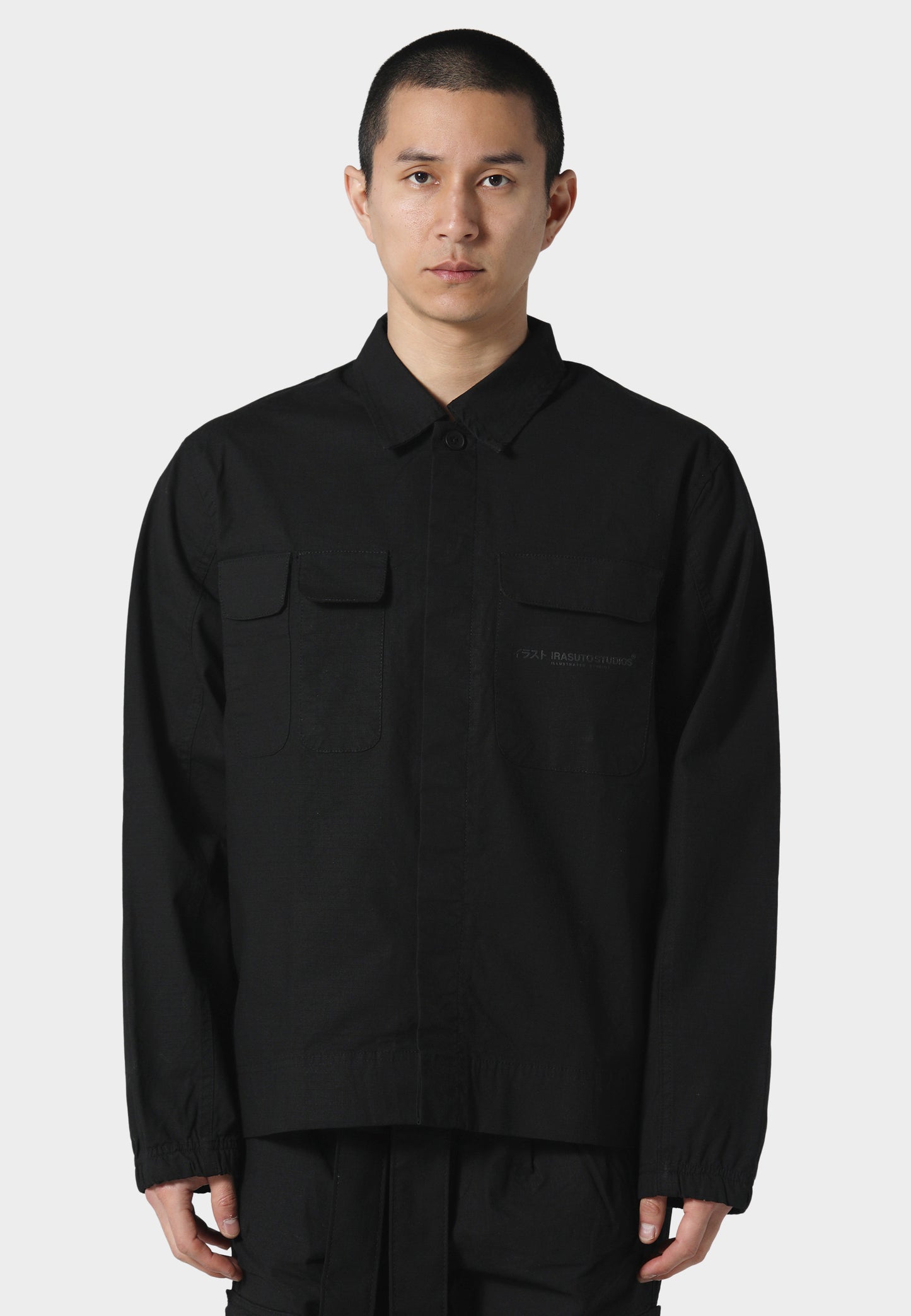 Rip Stop Black Jacket